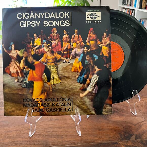 Cigánydalok Gipsy Songs Vinyl LP 1967 Qualiton LPX 10103 Hungary - Picture 1 of 9